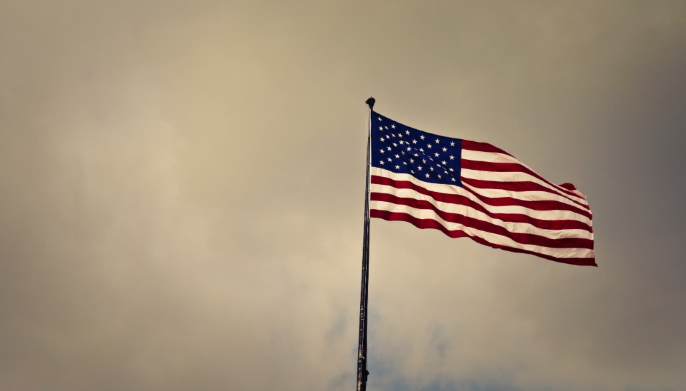 A United States flag
